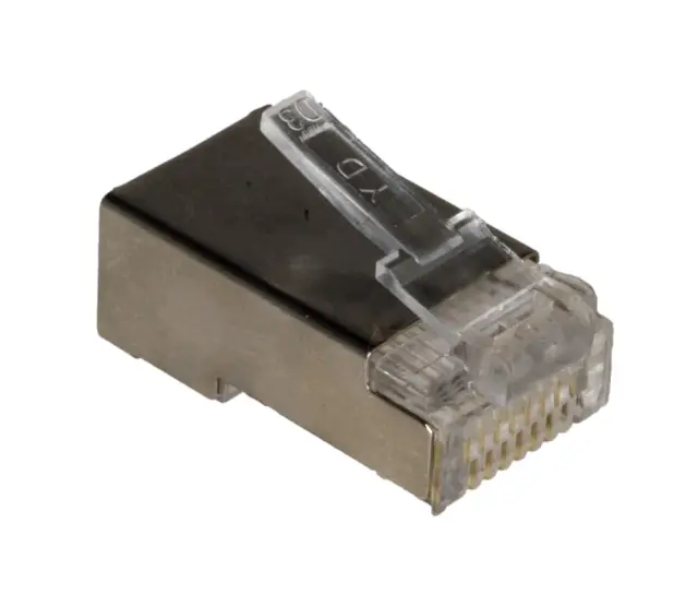 Muški konektor RJ45, 8/8 pina, UTP, CAT6, oklopljeni — šifra 18307 | Kelco