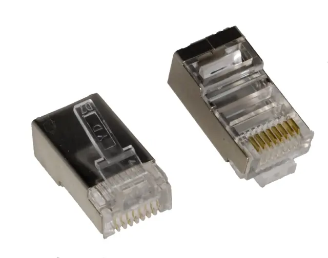 Muški konektor RJ45, 8/8 pina, UTP, CAT6, oklopljeni — šifra 18307 | Kelco — slika 2