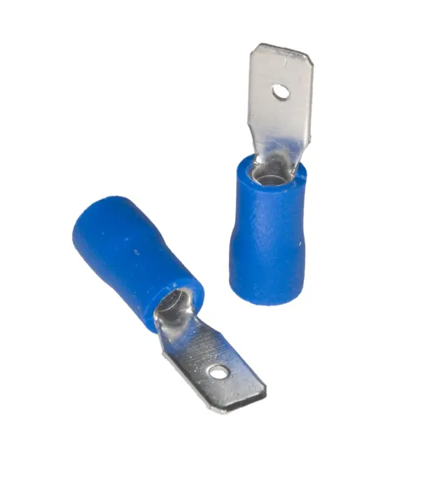 4.8mm Male Electrical & Wiring Connector Insulated Crim — šifra 18455 | Kelco