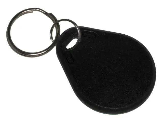 RFID privezak, 13.56MHz, M1/s50 kompatibilan, crni — šifra 18608 | Kelco