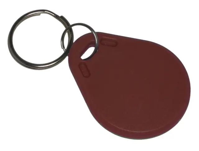 RFID privezak, 13.56MHz, M1/s50 kompatibilan, crveni — šifra 18609 | Kelco