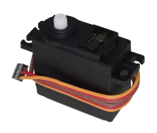 Motor, servo, 38g, 41x20x38mm, 4.8-6V — šifra 18631 | Kelco