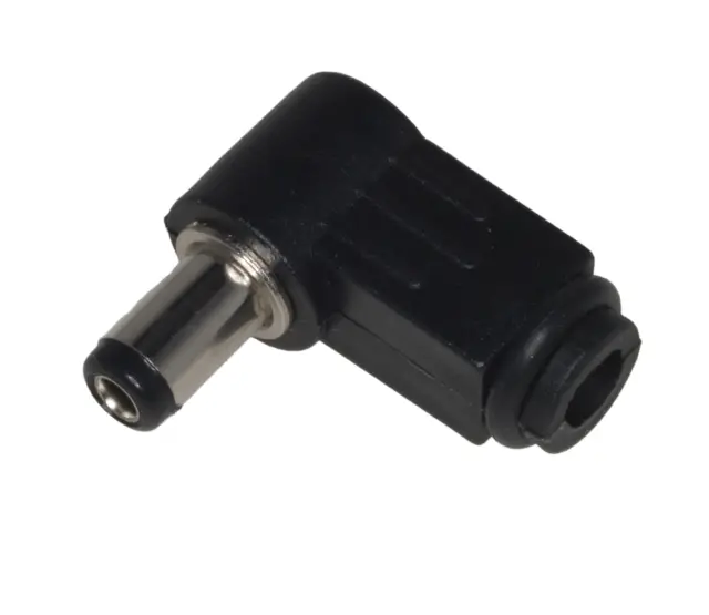 Muški, za jednosmerna napajanja, 5.5mm x 2.5mm, pod uglom od 90° — šifra 18668 | Kelco — slika 2
