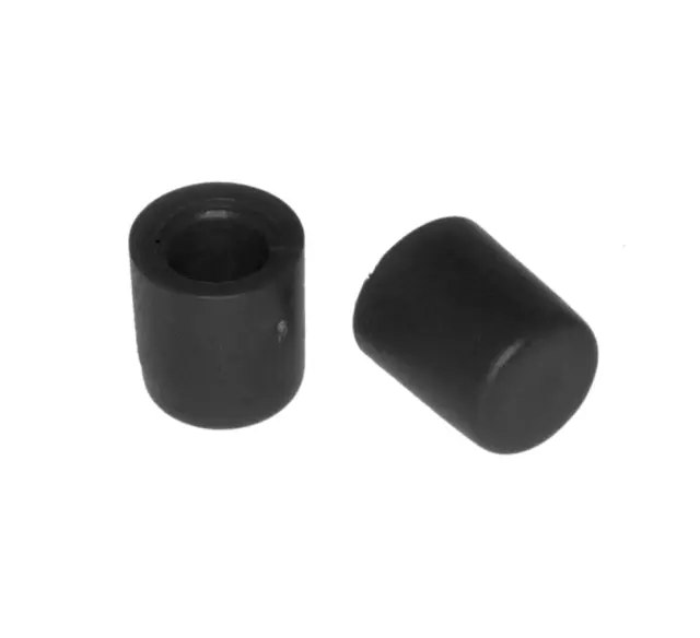 Crna cilindrična kapa 6x6.2mm, za taster za print montažu, dimenzija 6x6mm — šifra 18752 | Kelco