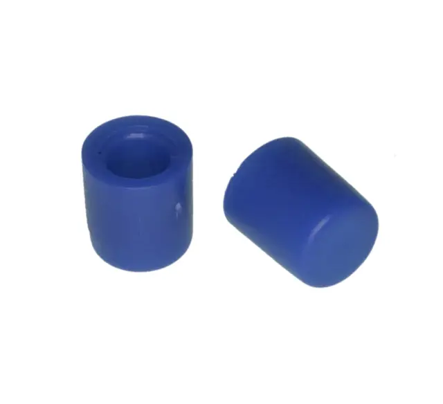 Plava cilindrična kapa 6x6.2mm, za taster za print montažu, dimenzija 6x6mm — šifra 18754 | Kelco