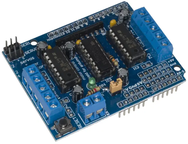 L293D motor control shield motor drive expansion board — šifra 18757 | Kelco