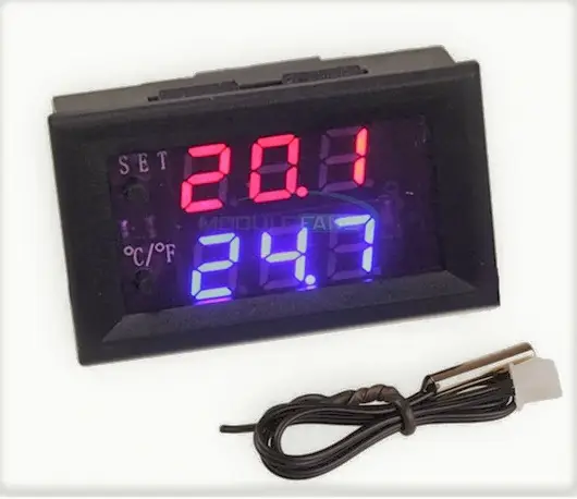 W1209WK DC 12V LED Digital Thermostat Temperature Control Thermometer Thermo Controller Switch Modul — šifra 18845 | Kelco