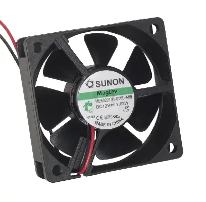 Ventilator, 12VDC, 60x60x20mm — šifra 18862 | Kelco