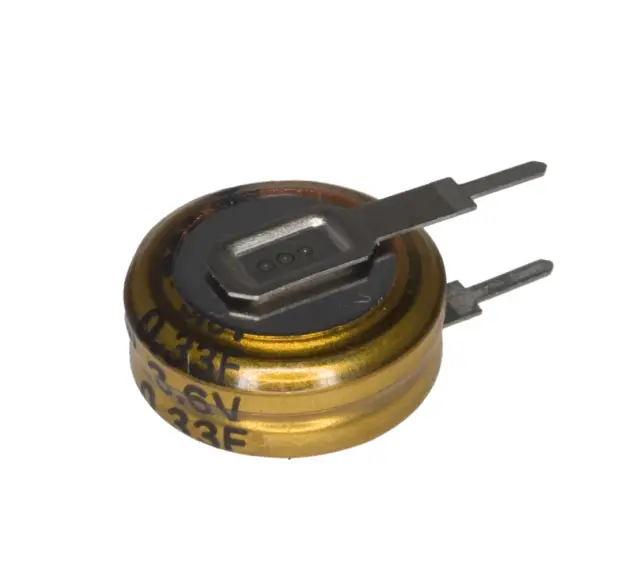 Elko, Gold Cap, 85°C, 0.33F, 5.5V, vertikalna PCB montaža, Eaton,  KR-5R5V334-R — šifra 19122 | Kelco
