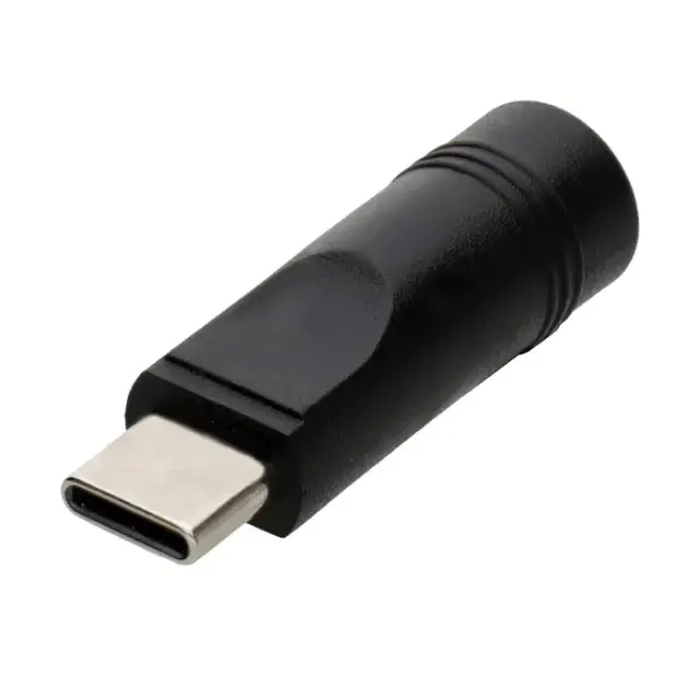 Adapter, za jednosmerno napajanje, ženski 5.5x2.1mm na muški USB-C — šifra 19242 | Kelco