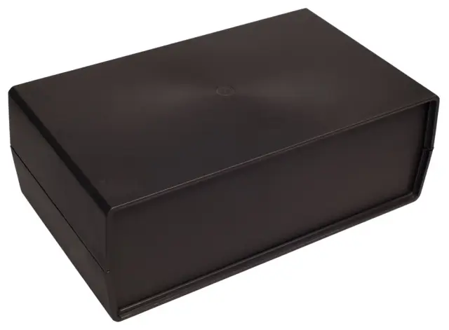 Kutija, polistiren, 250x148x89mm, crna — šifra 19552 | Kelco