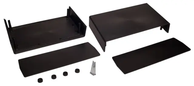 Kutija, polistiren, 250x148x89mm, crna — šifra 19552 | Kelco — slika 2