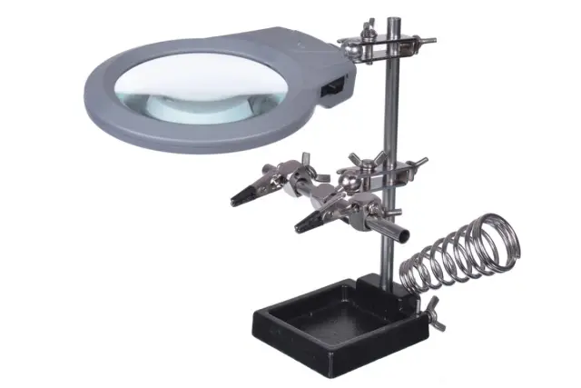 ZD-10M Helping Hand with Magnifier — šifra 19607 | Kelco