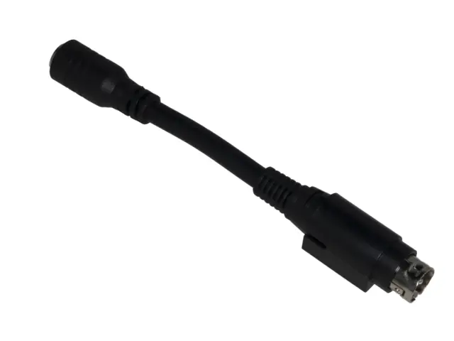 Adapter, za jednosmerno napajanje, ženski 2.1X5.5mm na muški mini DIN, 3 pol power, KPPX-3P,Meanwell — šifra 19780 | Kelco