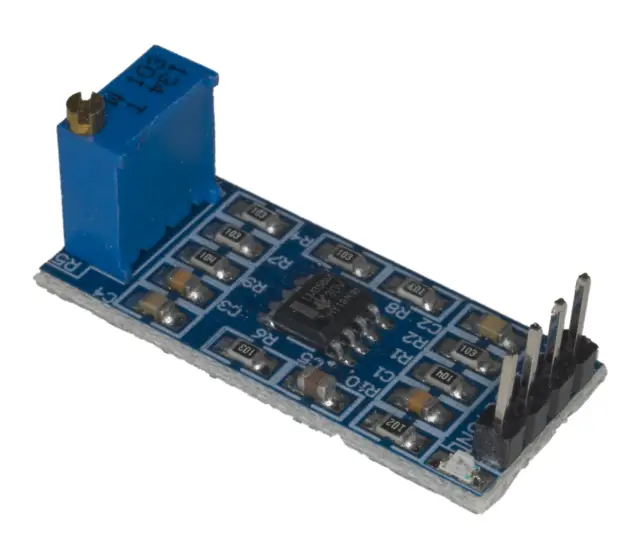 Pojačavački modul sa LM358, 100 puta pojačanje, napajanje 5-12V DC — šifra 19829 | Kelco