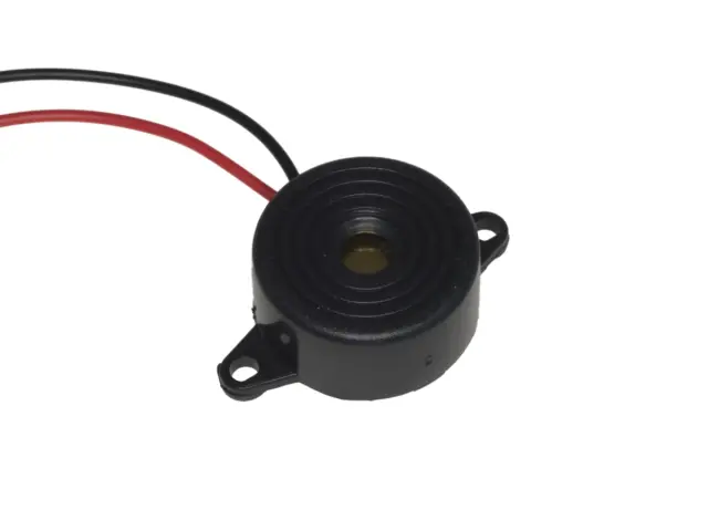 Piezo sirena, žica, 2.8kHz, U=3-24VDC, 23mm — šifra 19847 | Kelco