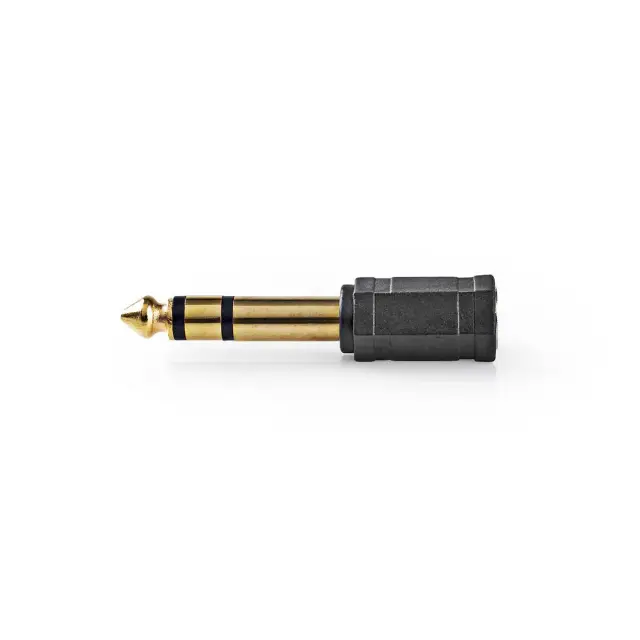 Adapter, 6.3 muški-3.5 ženski Stereo, pozlaćeni kontakti — šifra 19937 | Kelco