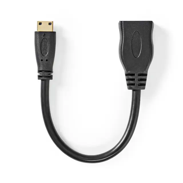 Kabl, HDMI ženski 19 pina na MINI HDMI muški 19 pina, 20 cm — šifra 19945 | Kelco — slika 2