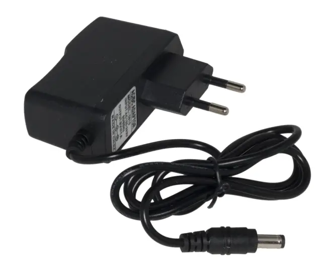 Adapter, 100-240VAC na 9VDC, 1000mA, konektor 2.1x5.5mm — šifra 19984 | Kelco
