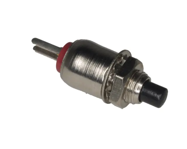 Taster, crni, 5mm, 0.5A/125VAC — šifra 19994 | Kelco