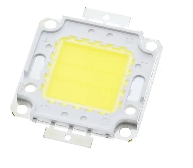 LE dioda, Chip on board, 42x40mm, 20W, bela, 10x2, 32-34VDC/600mA, 1600lm, 6000K, 120°, — šifra 20027 | Kelco