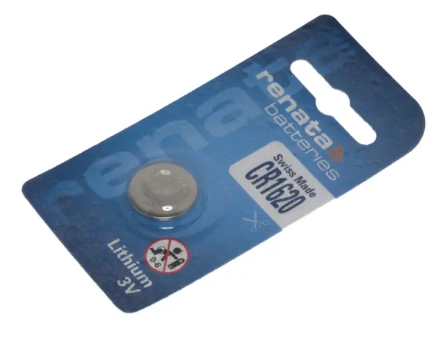 Baterija, Lithium Manganese Dioxide, dugmasta, 3V, 68mAh, 16x2mm, Renata, shelf life 10yr — šifra 20099 | Kelco