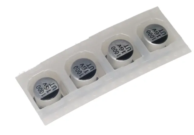 Elko, SMD, 16V, 1000µF, 10X10.5mm — šifra 20154 | Kelco