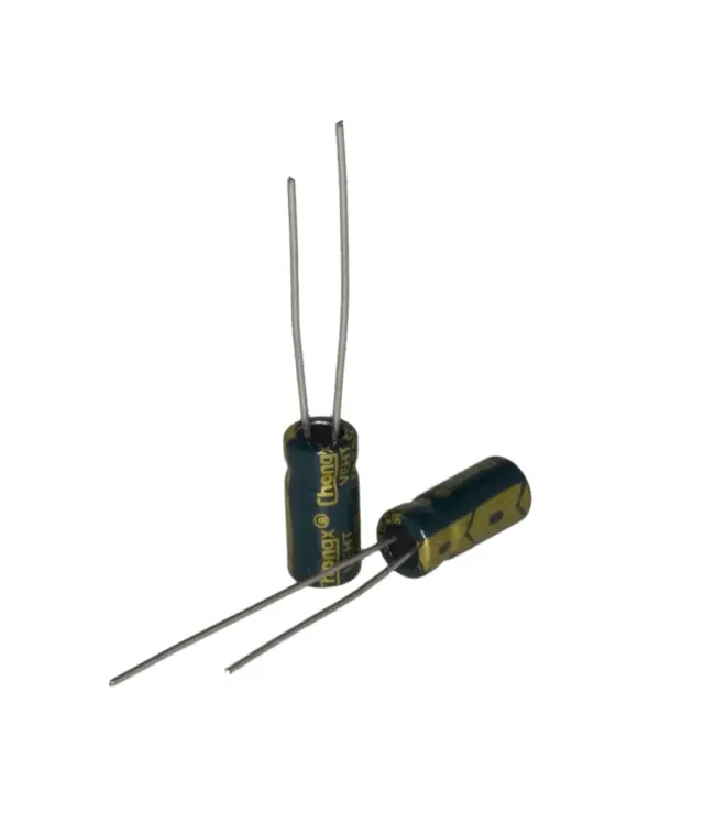 Elko, stojeći (RAD), Low ESR, 105°C, 220µF, 10V, 5x11mm — šifra 20160 | Kelco