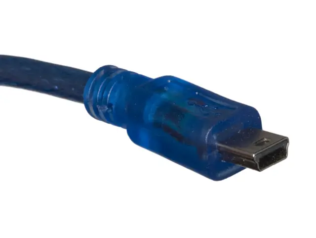 Kabl, USB mini, 30 cm, plavi za Arduino NANO — šifra 20196 | Kelco — slika 2