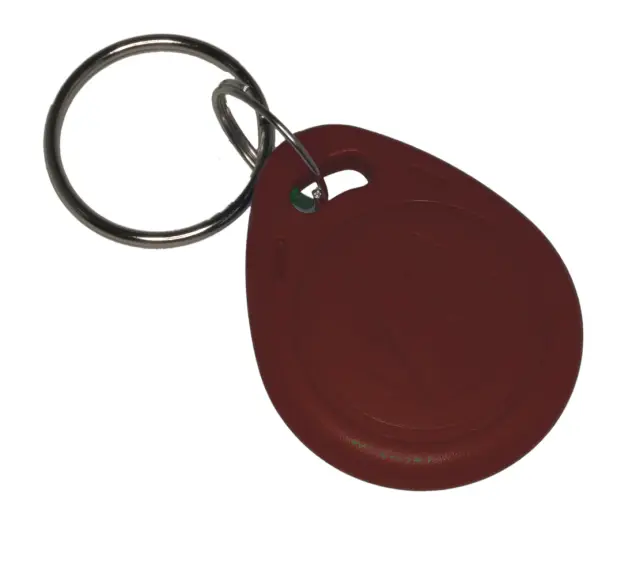 RFID privezak, 125kHz, EM4305 kompatibilan, crveni, piši/briši — šifra 20350 | Kelco