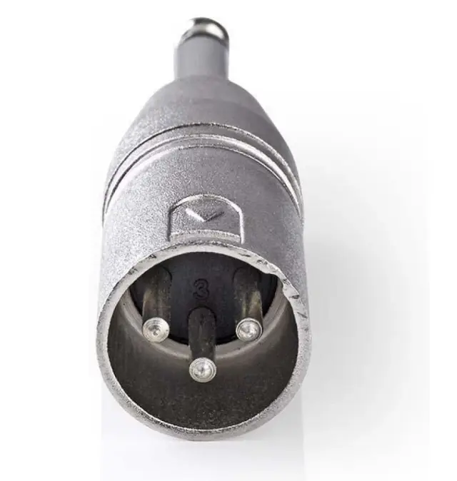 Adapter, XLR muški na muški 6.35mm mono — šifra 20506 | Kelco — slika 2