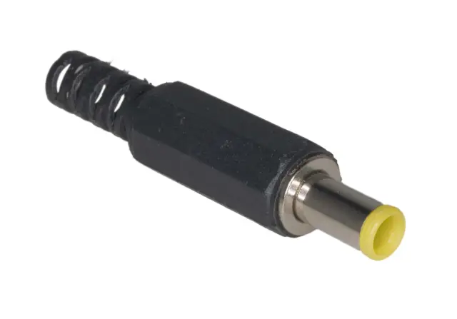 Muški, za jednosmerna napajanja, 5.0mm x 3.5mm, pin 1.1mm, sa uvodnikom za kabl — šifra 20524 | Kelco