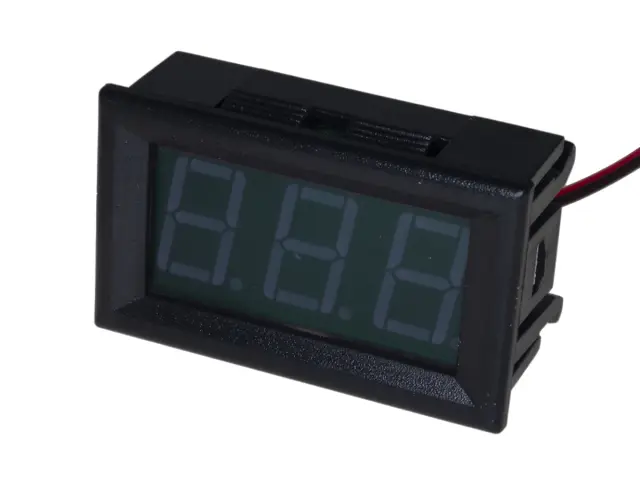 AC 70-500V 0.56 LED 2 Wires Digital Voltmeter Tester, Blue — šifra 20639 | Kelco
