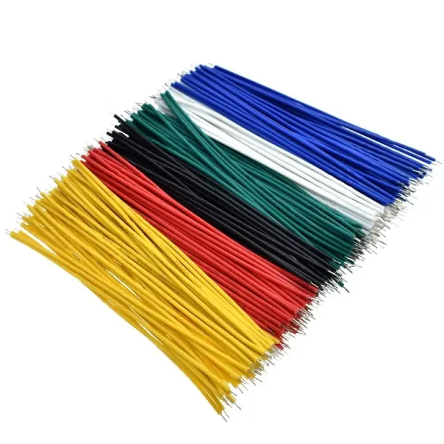 Set kalajisanih kablova, 20cm, 100komada u pet boja, za spajanje na protobordovima — šifra 20658 | Kelco