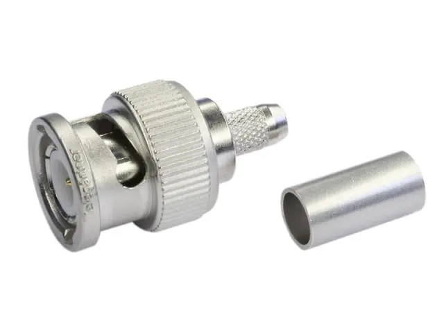Telegartner J01000F1255Y BNC muški, krimp, 50Ω, za RG-58C/U — šifra 20862 | Kelco