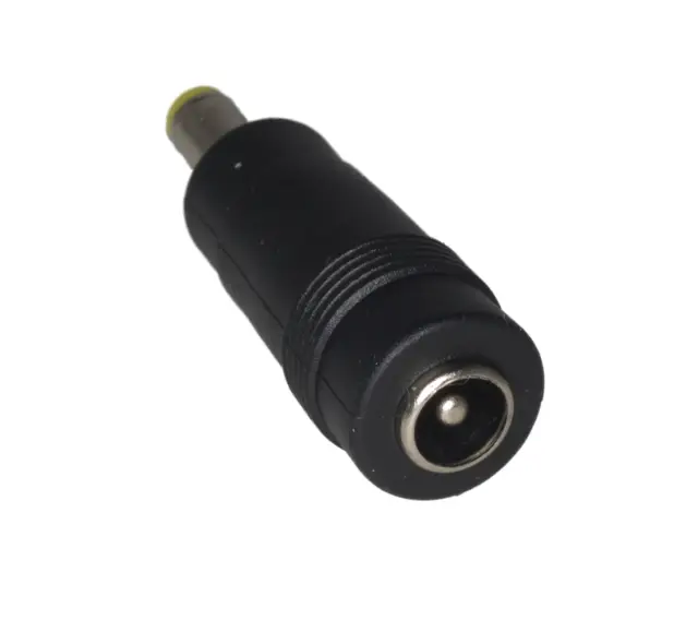 Adapter, za jednosmerno napajanje, ženski 5.5x2.1mm na muški 4.8x1.7mm žuti prsten — šifra 20925 | Kelco — slika 2