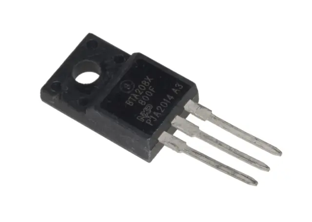 TRIAC, 8A, 800V, Igt=25mA, TO220F, — šifra 20929 | Kelco