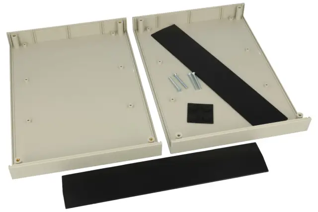 Kutija, ABS UL-94HB, siva, 245x175x50mm, IP54 — šifra 21006 | Kelco — slika 2