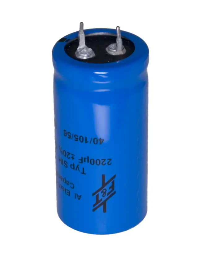 Elko, stojeći (RAD), 105°C, 2200µF, 100V, 25x50mm, RM10, F&T CAPACITORS, SIH22210025050 — šifra 21029 | Kelco