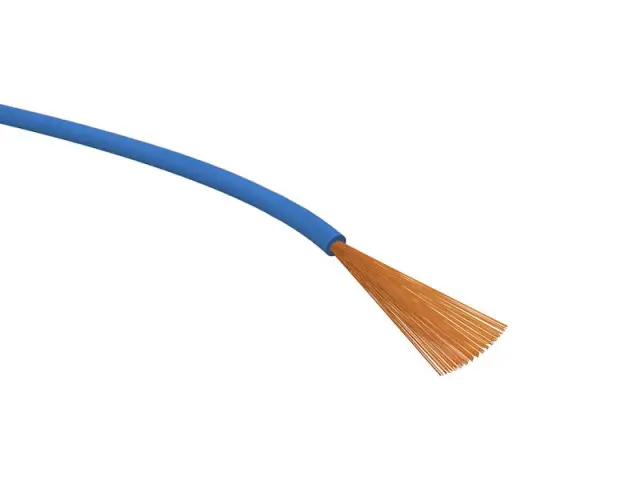 Provodnik, LIFY, 0.75mm², plavi, Fi=2.2mm, bakarni, 900V, ekstremno savitljiv, formacija 384 licni — šifra 21063 | Kelco