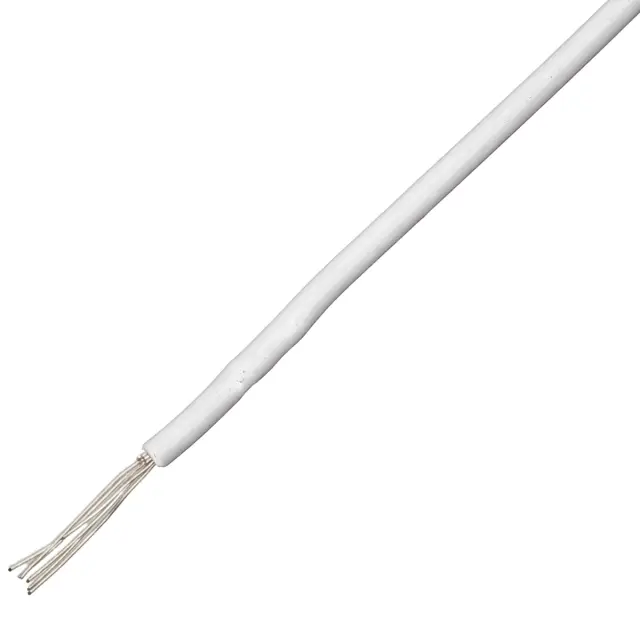 Provodnik, bakarni, licnasti, LIY-V, 1 X 0.25mm², beli, formacija 14x0.15mm² — šifra 21064 | Kelco