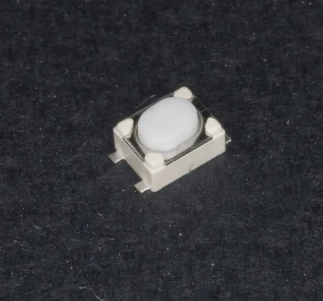 Taster, SMD, 3X4X2.5mm, beli — šifra 21133 | Kelco