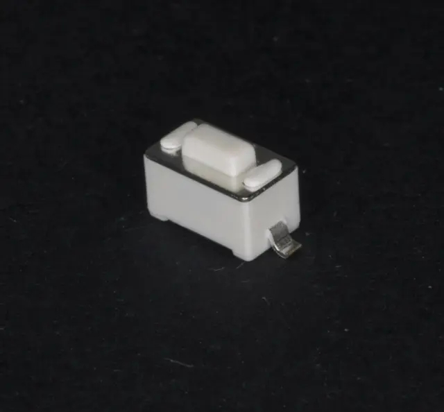 Taster, minijaturni, 3x6x4.3mm, beli, dva pina — šifra 21136 | Kelco — slika 2