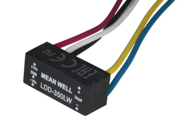 DC/DC-LED-Driver 9-36V:350mA Wire — šifra 21164 | Kelco — slika 2
