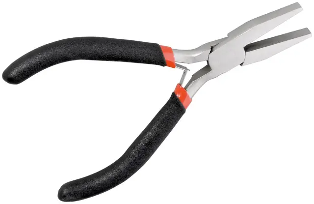 Half-round. flat-nose pliers. 125 mm — šifra 21339 | Kelco