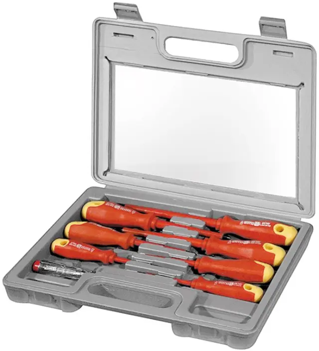 Electric screwdriver-set. 8 pcs. — šifra 21347 | Kelco