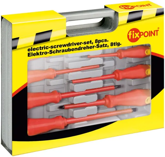Electric screwdriver-set. 8 pcs. — šifra 21347 | Kelco — slika 2