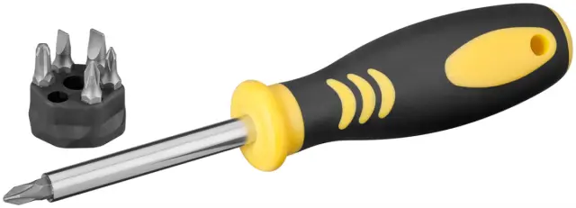 Screwdriver with magnetic bit-holder — šifra 21348 | Kelco