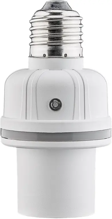 E27 Lamp Socket with Sound and Light Sensor — šifra 21370 | Kelco