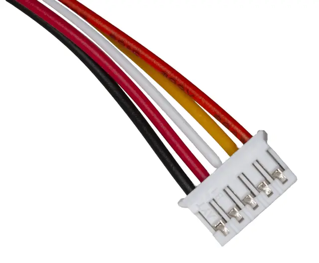 Ženski JST PHR-05 5-Pin konektor na kablu, 150mm, RM2.0mm — šifra 21453 | Kelco